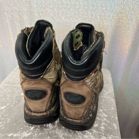 Danner boots camouflage green tree realistic camo hunting fishing outdoors hike - Picture 5 of 15